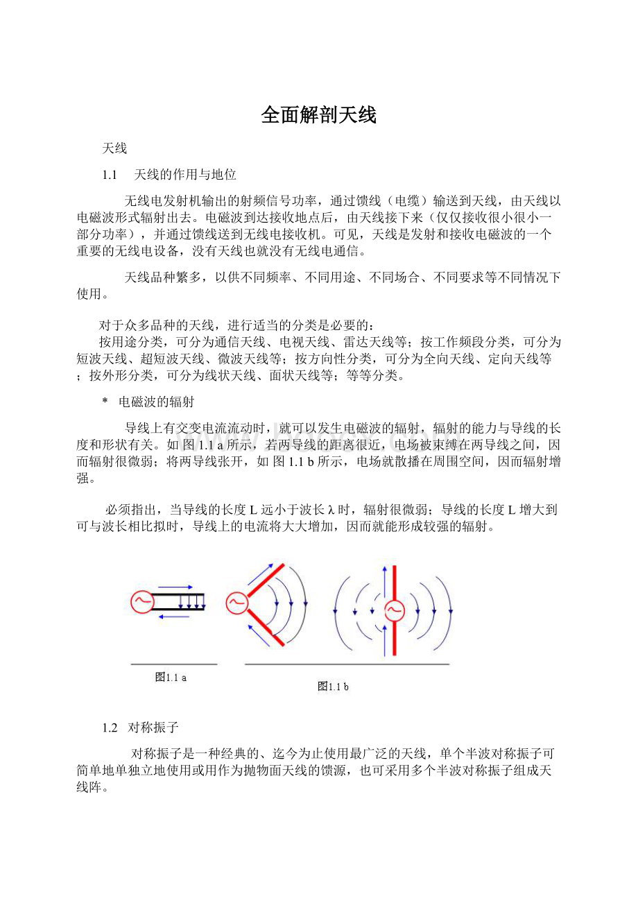 全面解剖天线Word文档下载推荐.docx