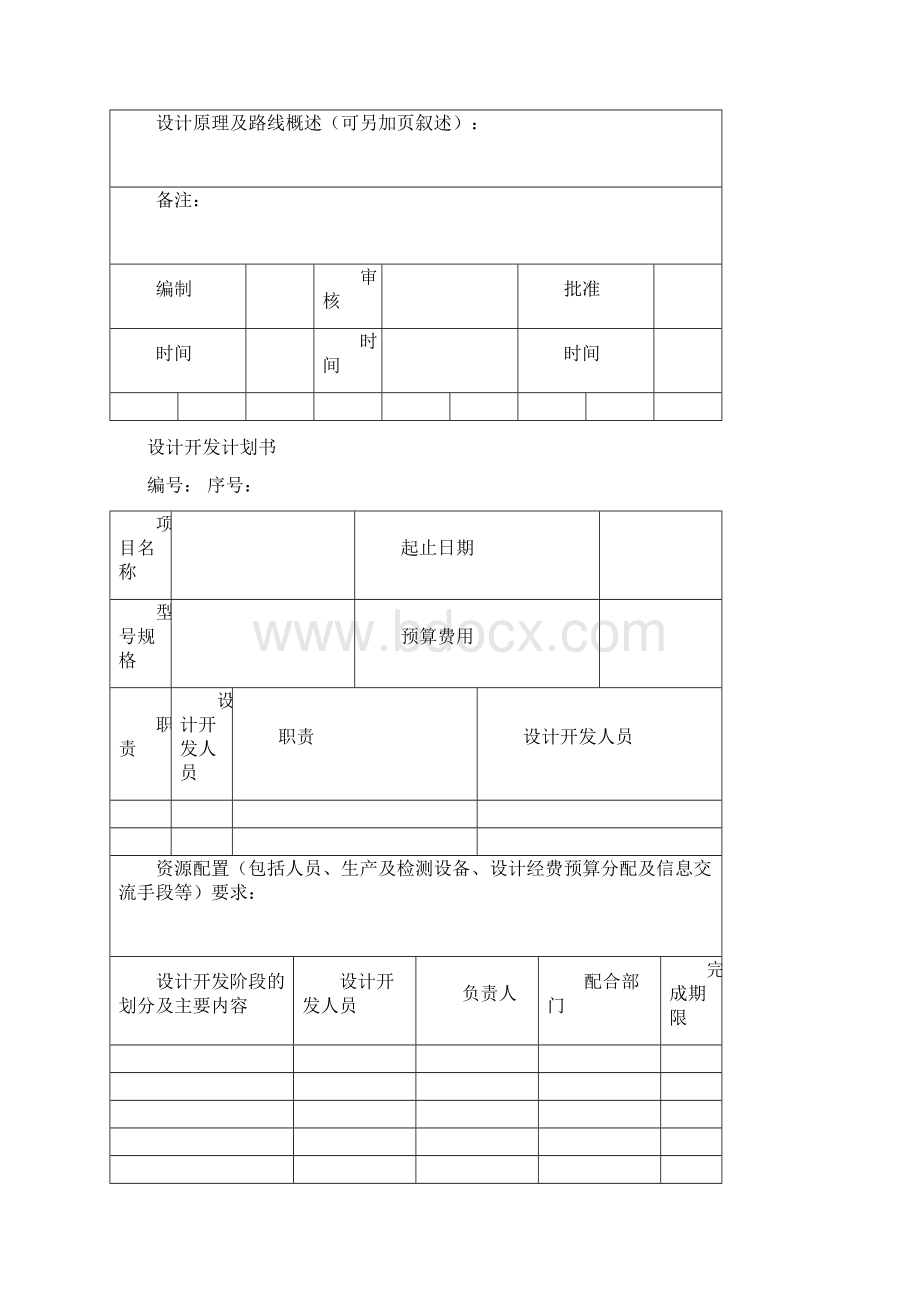 产品设计开发流程文件和表格Word下载.docx_第3页