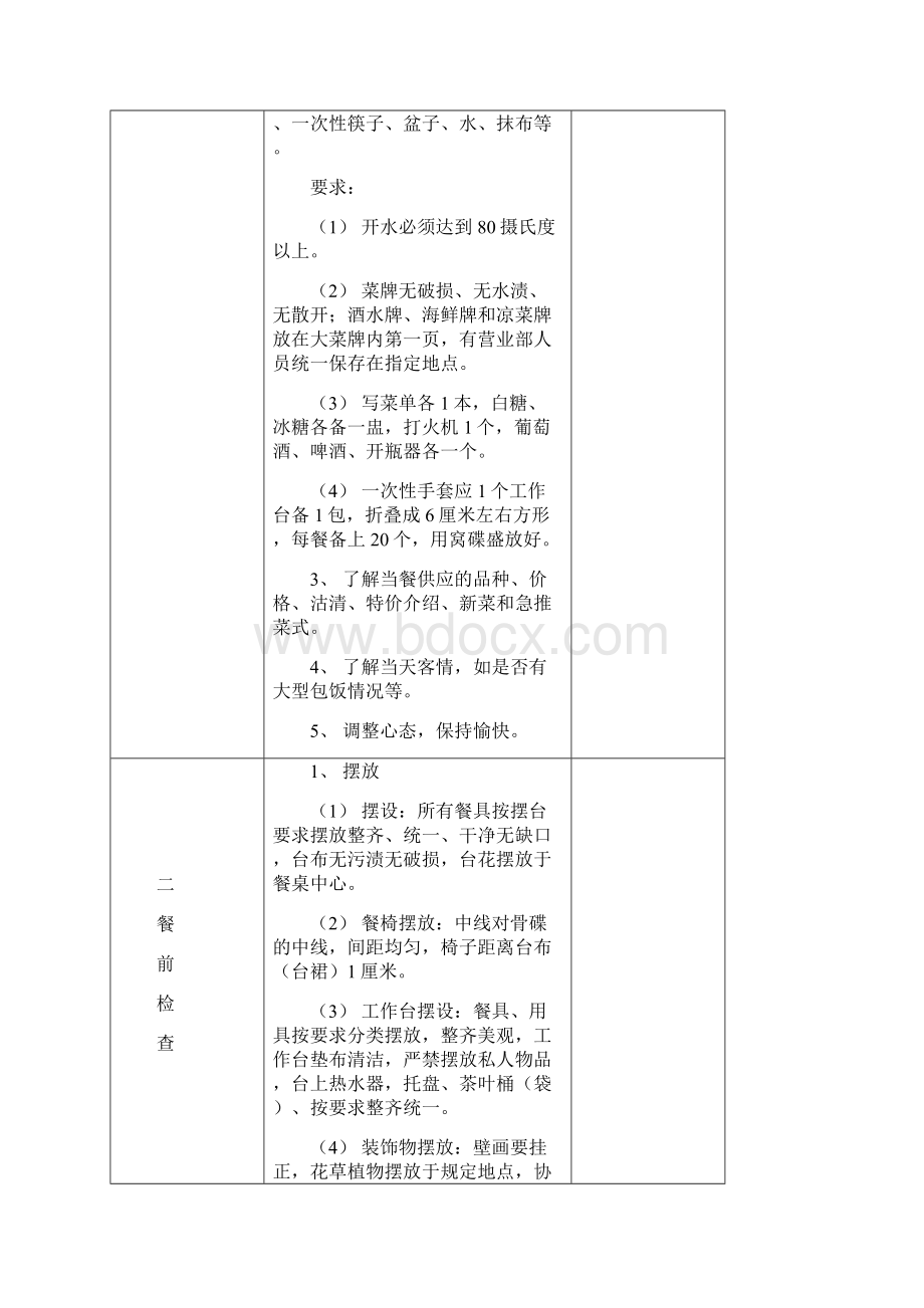 餐厅标准服务流程Word文件下载.docx_第3页