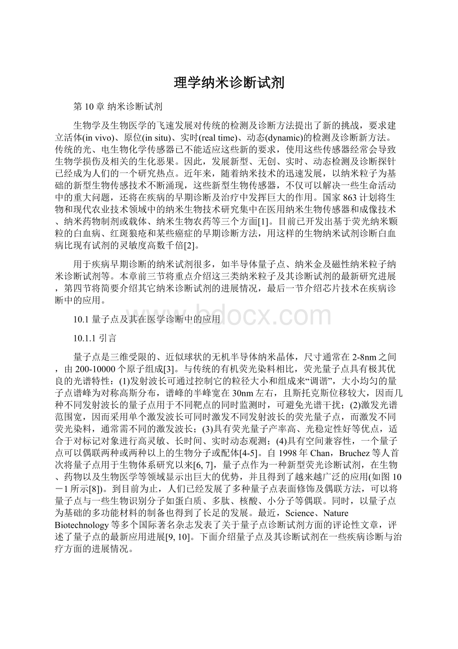 理学纳米诊断试剂Word文件下载.docx