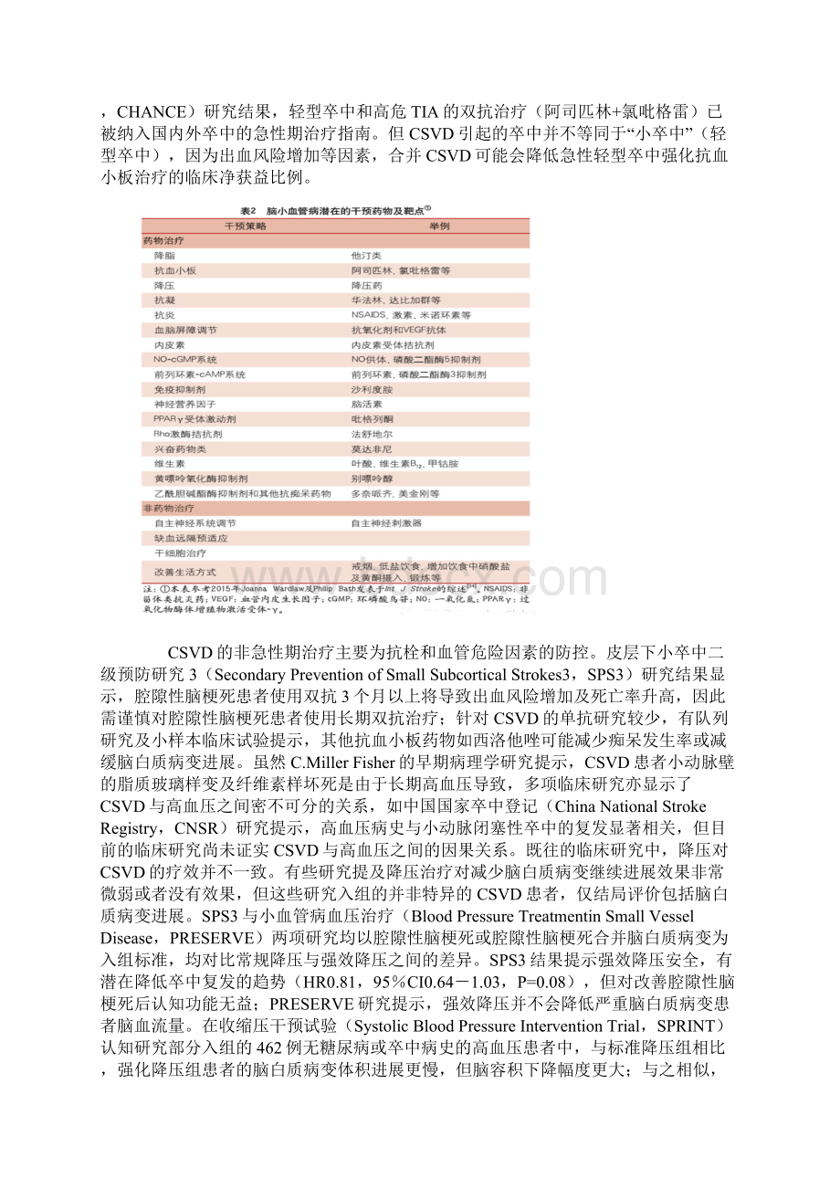 中国脑小血管病的临床研究优先发展战略规划全文Word格式文档下载.docx_第3页