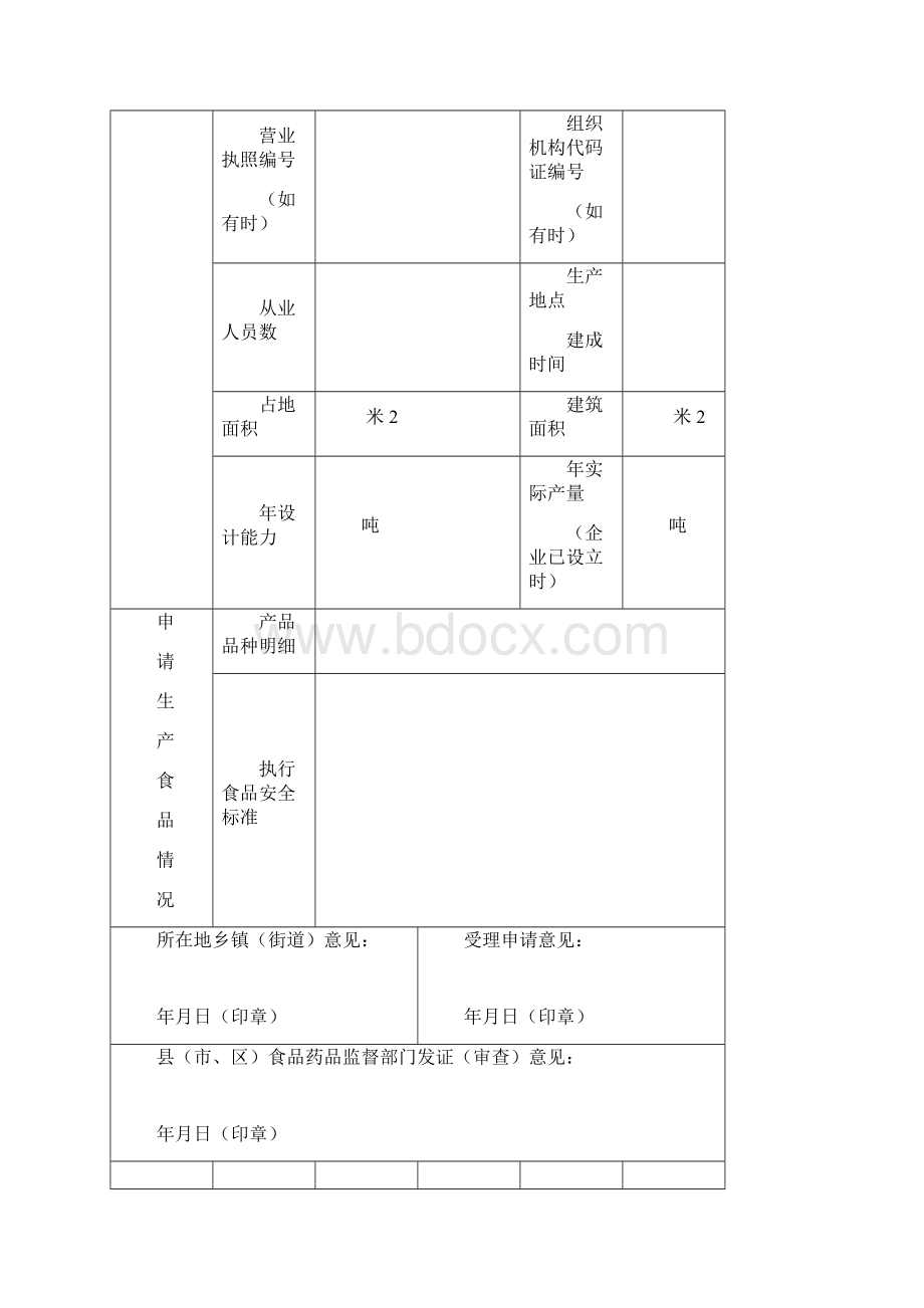 山西省食品生产加工小作坊生产许可证Word格式.docx_第3页