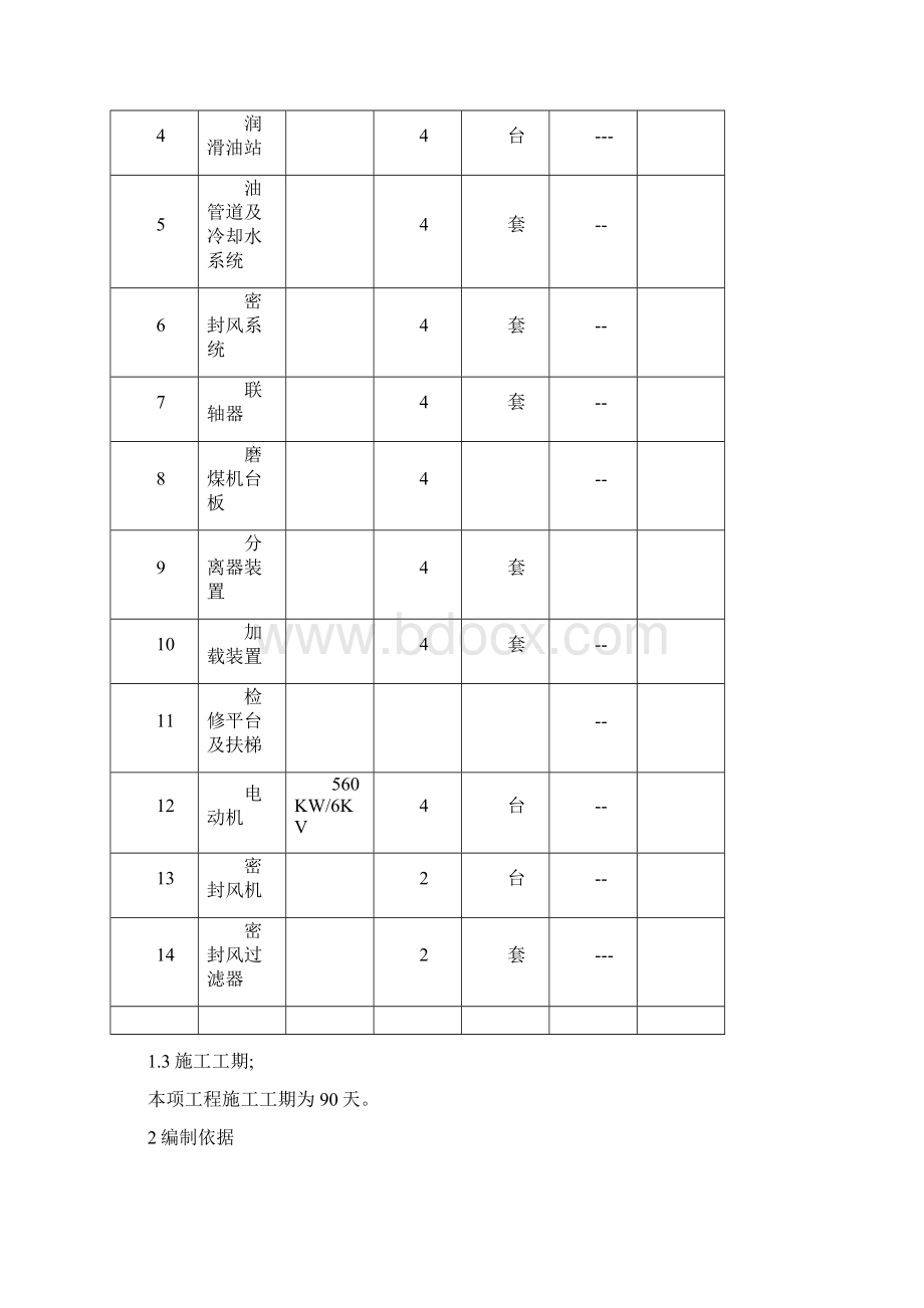 磨煤机安装及分部试运施工措施0.docx_第2页