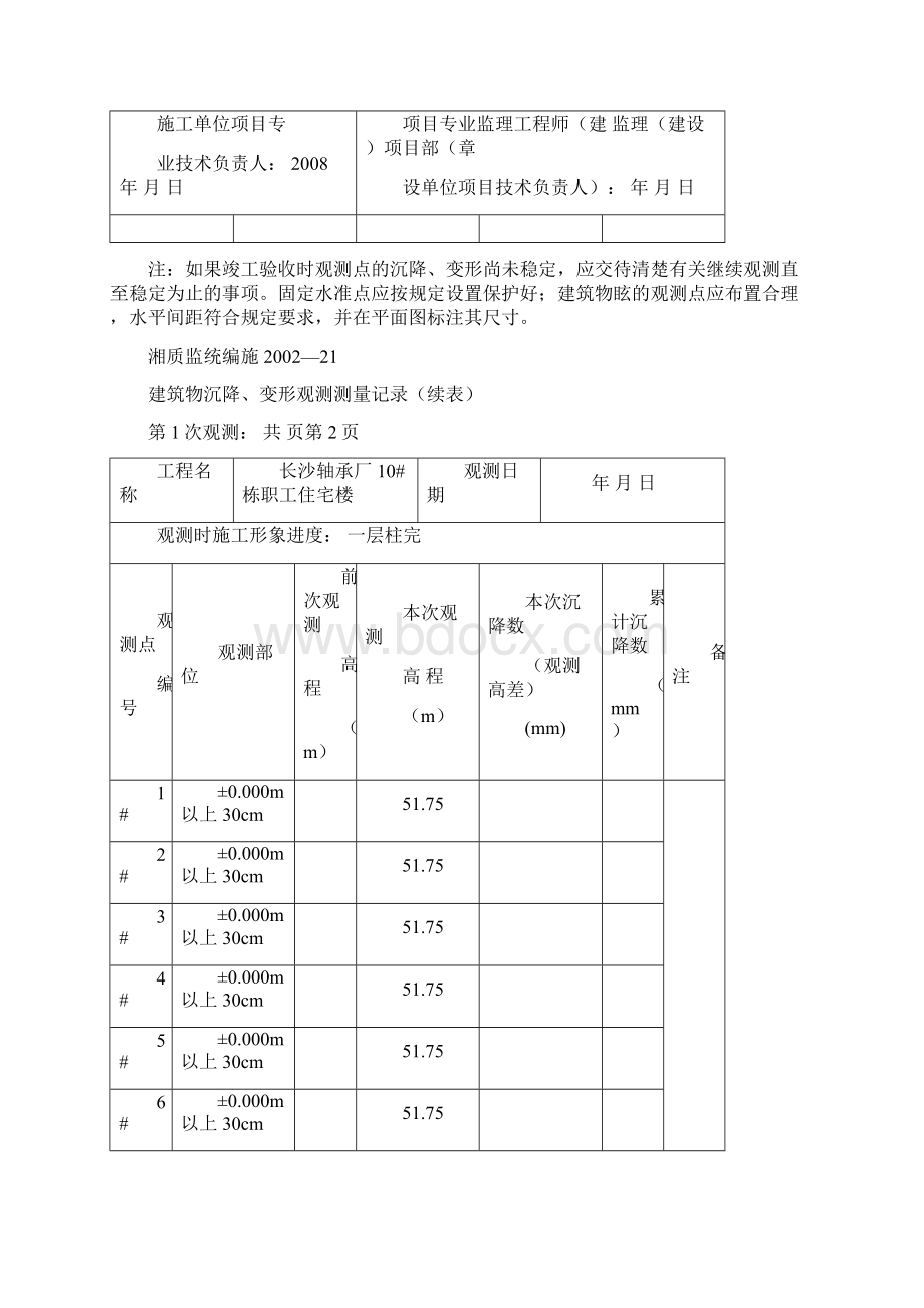 建筑物沉降1#厂房.docx_第2页