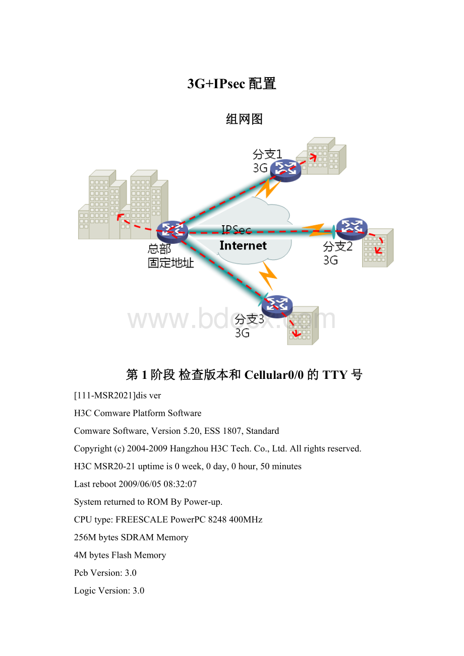 3G+IPsec配置Word文档下载推荐.docx_第1页