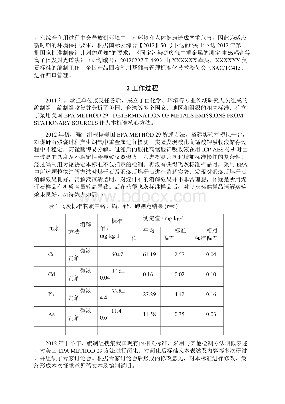 《固定污染源废气中重金属的测定电感耦合等离子体原子发射Word下载.docx_第2页