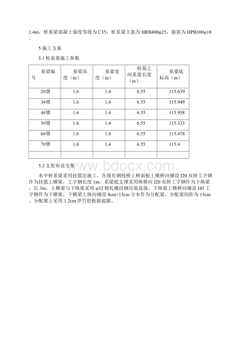 水中桩系梁挂篮施工方案.docx_第2页