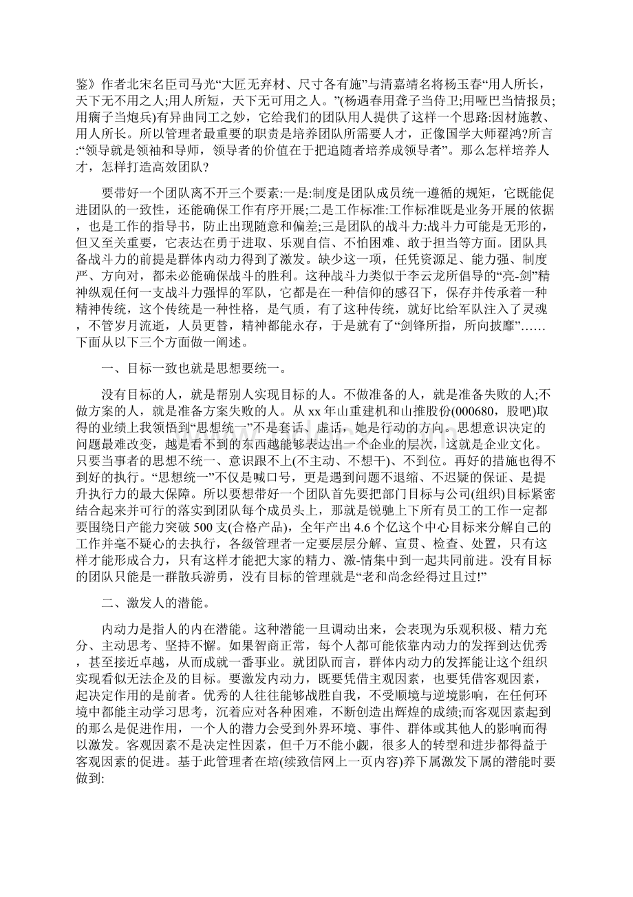 团队管理年终总结Word格式文档下载.docx_第2页