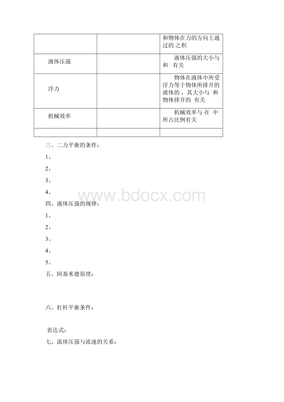 初中物理专题复习力学部分.docx_第2页