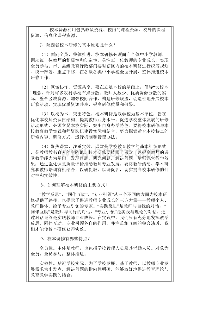 陕西省中小学教师校本研修50问.docx_第3页