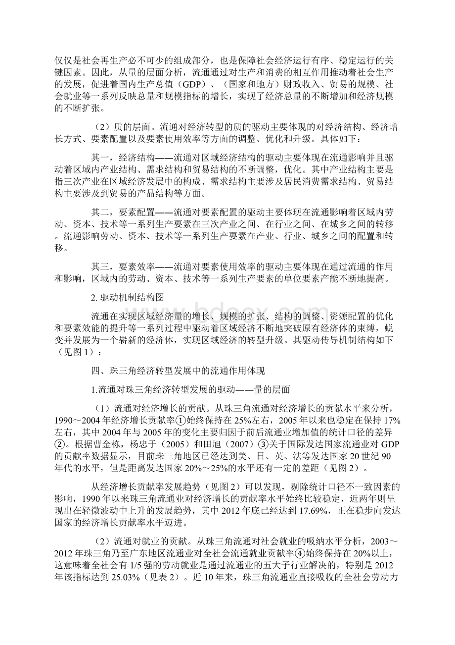 流通驱动区域经济转型的传导机制研究Word文件下载.docx_第3页