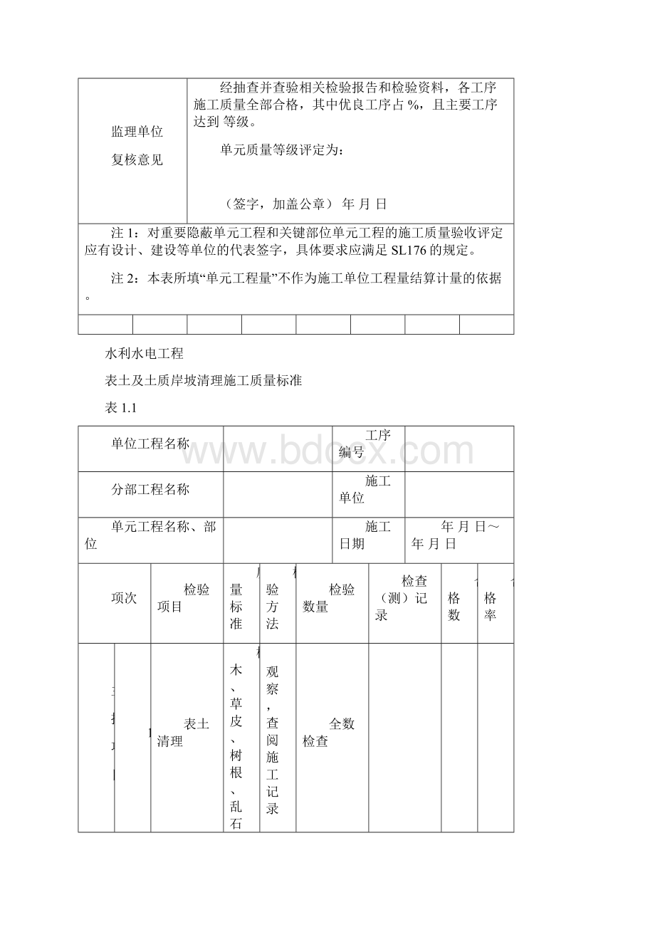 评定表土石方 最新版Word文档格式.docx_第2页