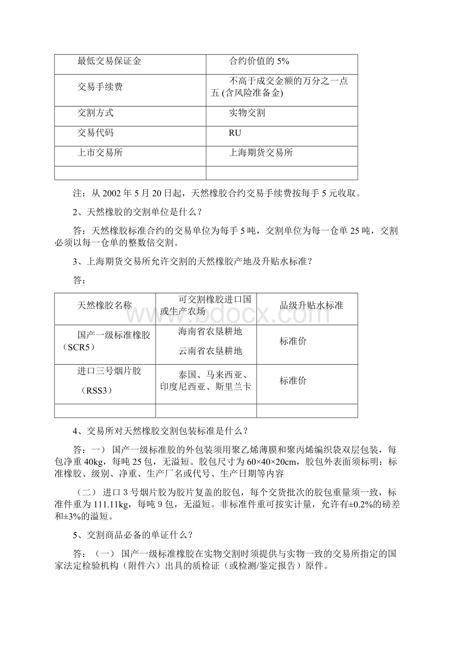 Lazihg天然橡胶知识百问百答之期货知识Word下载.docx_第2页