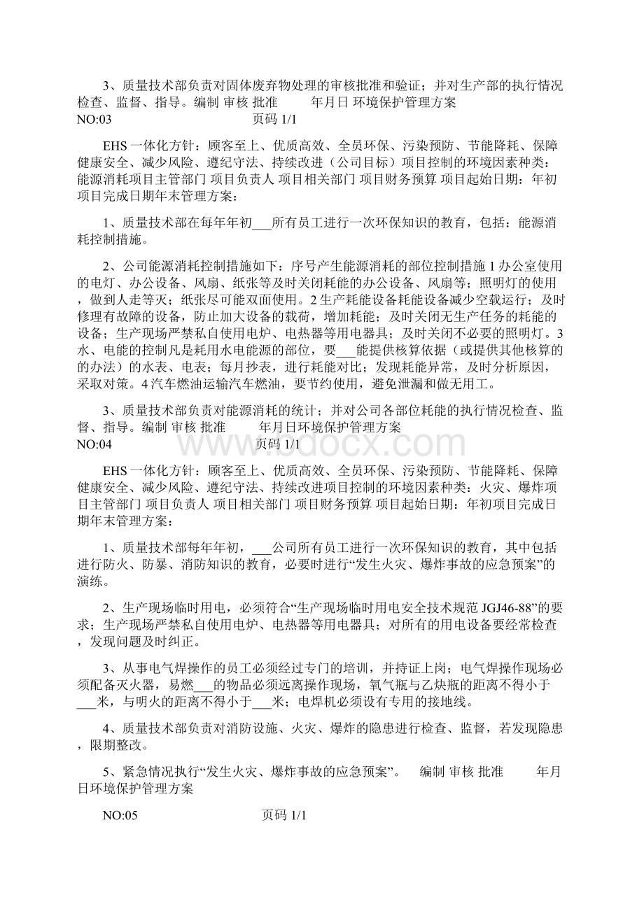 环境安全目标指标管理方案.docx_第2页