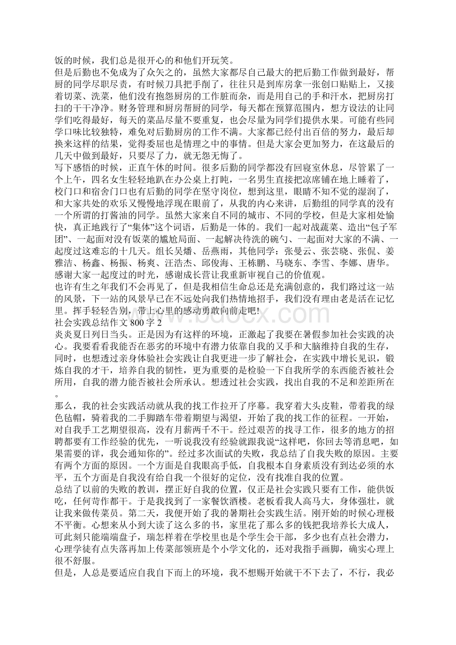 社会实践总结作文800字社会实践总结作文范本.docx_第2页