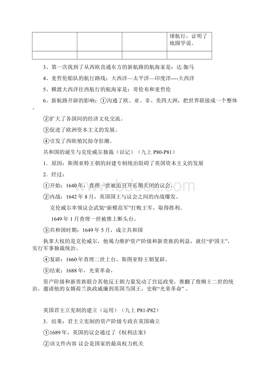 成都历史中考世界历史上下册复习提纲.docx_第3页