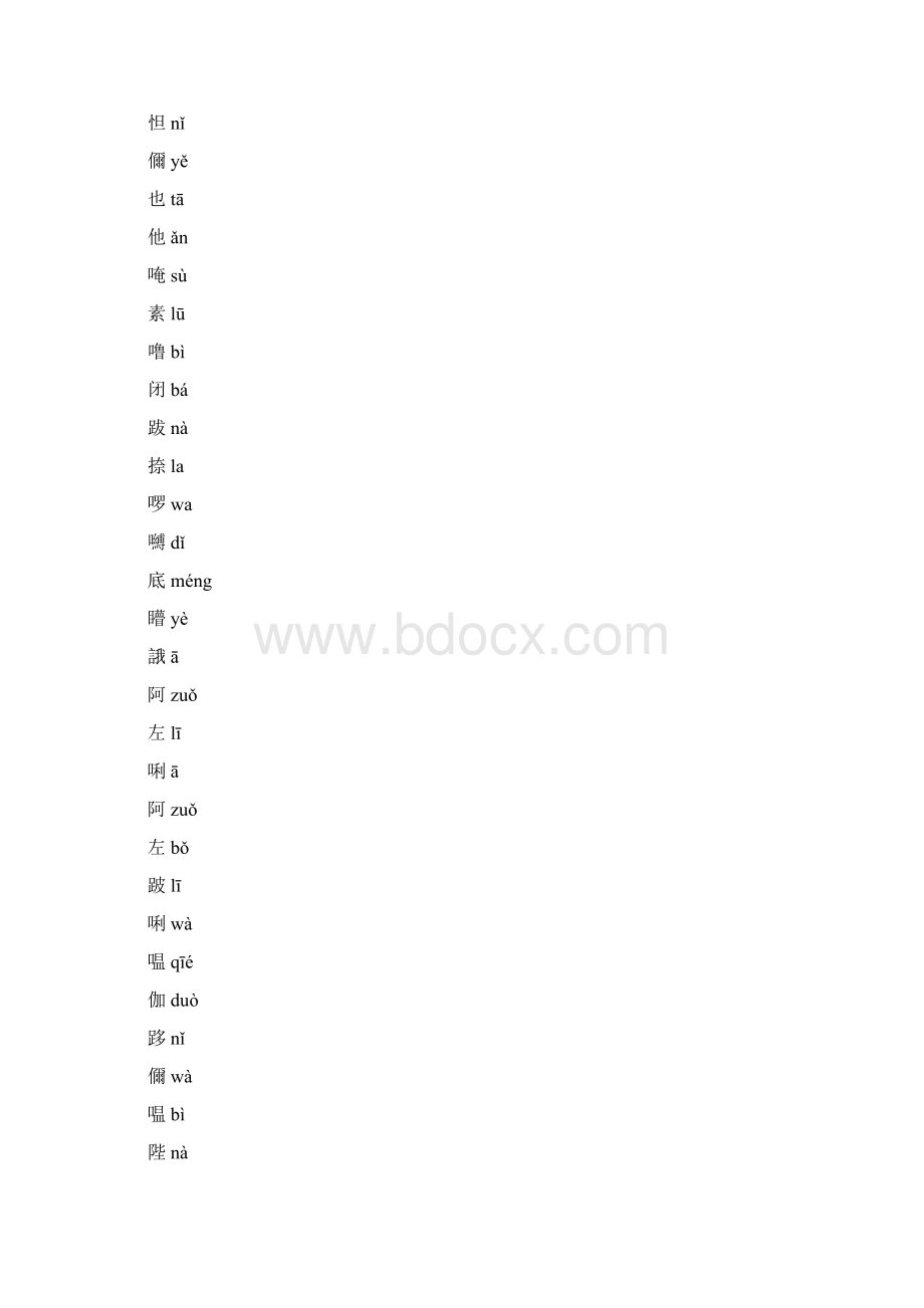 雨宝咒注音版.docx_第2页