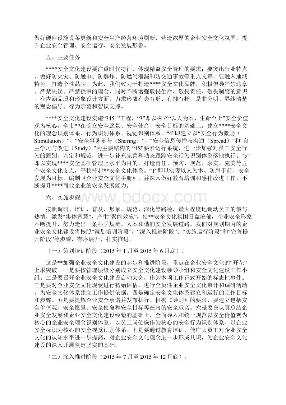 安全文化建设实施方案.docx_第3页