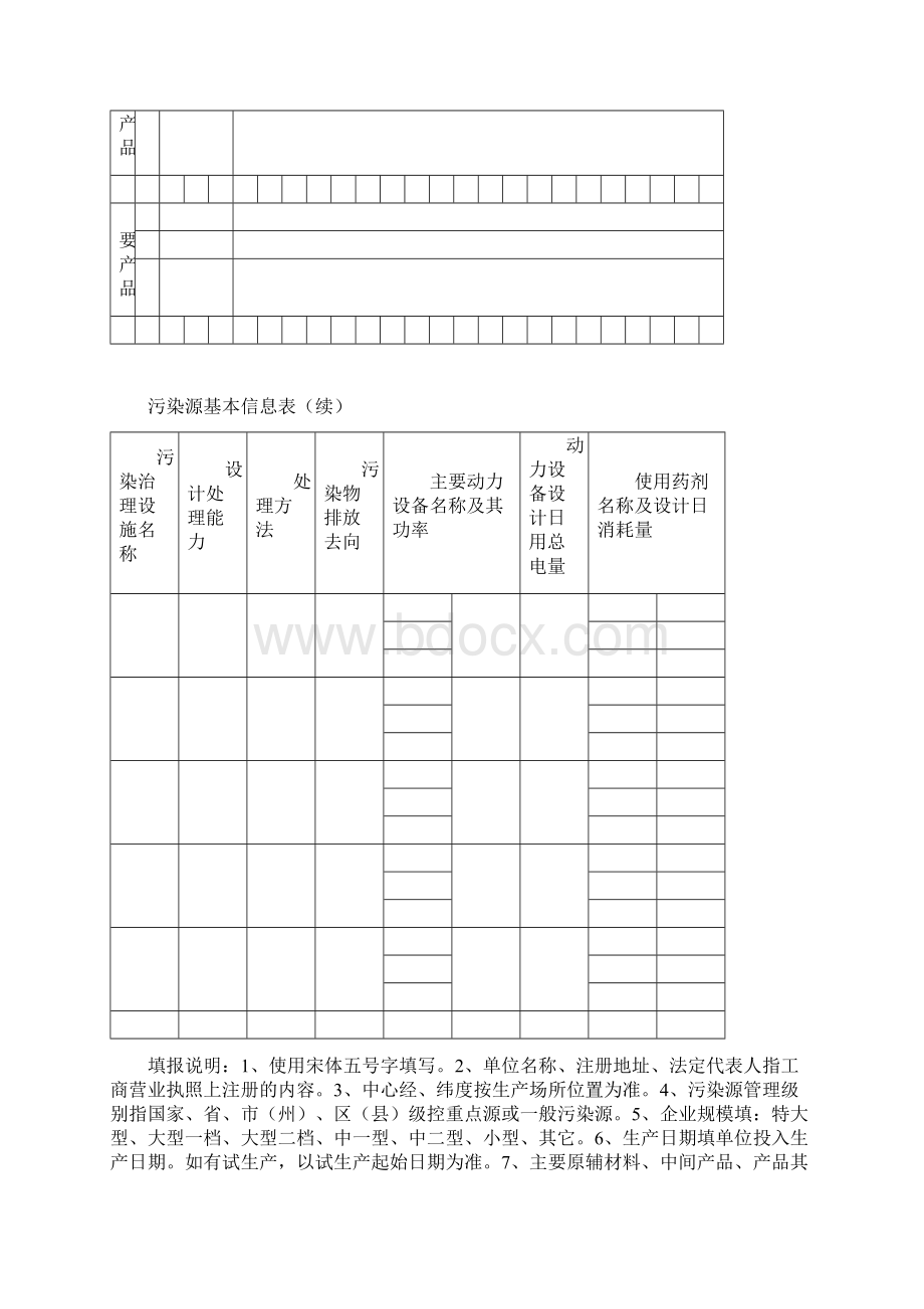 污染源档案基本信息表Word下载.docx_第3页