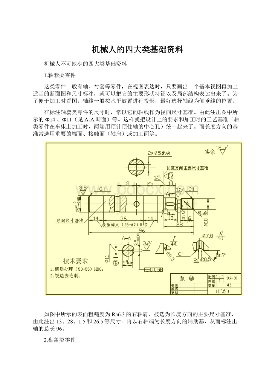 机械人的四大类基础资料Word格式.docx_第1页