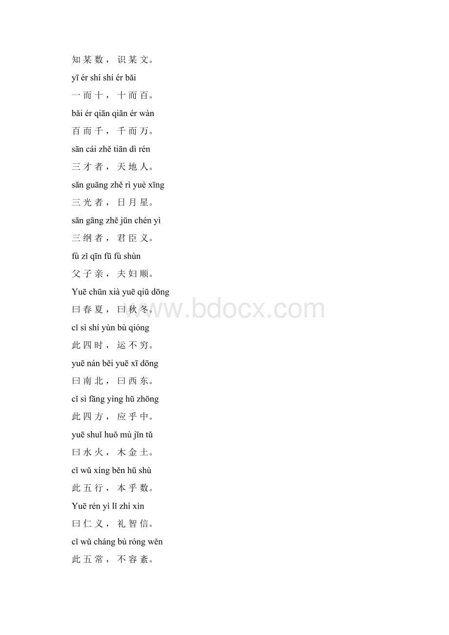 三字经全文带拼音瘦金体版可练字文档格式.docx_第3页