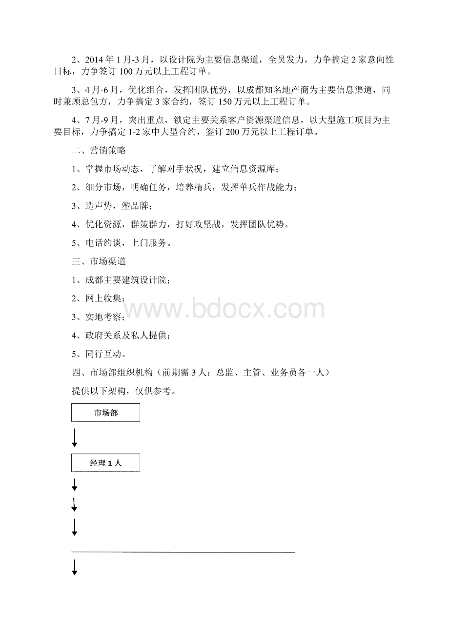 市场部年度营运规划执行方案草案毕业设计策划方案.docx_第2页