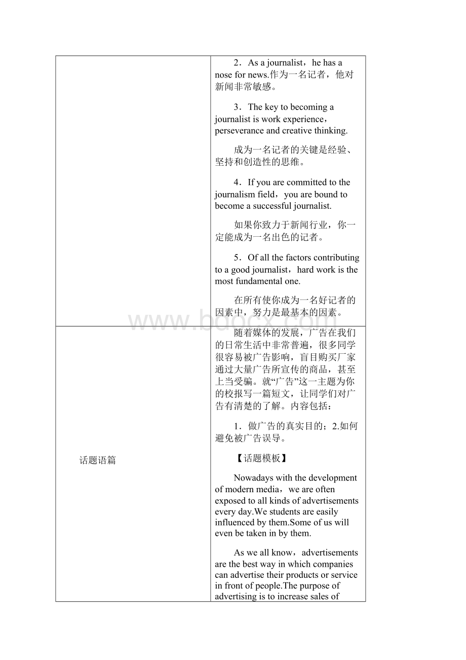 版高考英语大一轮复习 第1部分 模块考点复习 Unit 11 The Media教师用书 北师大版必修4Word格式文档下载.docx_第3页