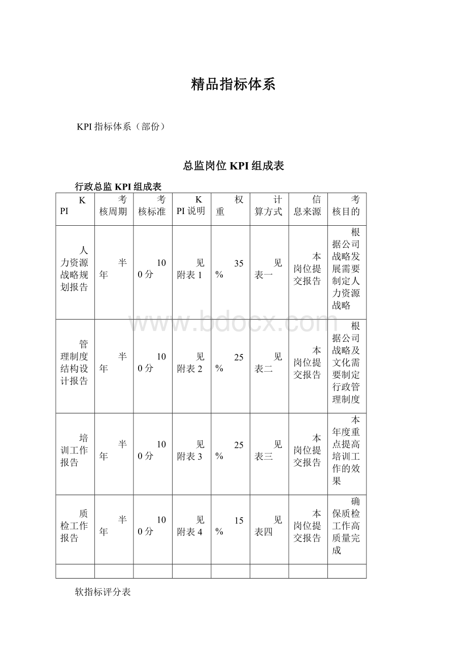 精品指标体系.docx_第1页