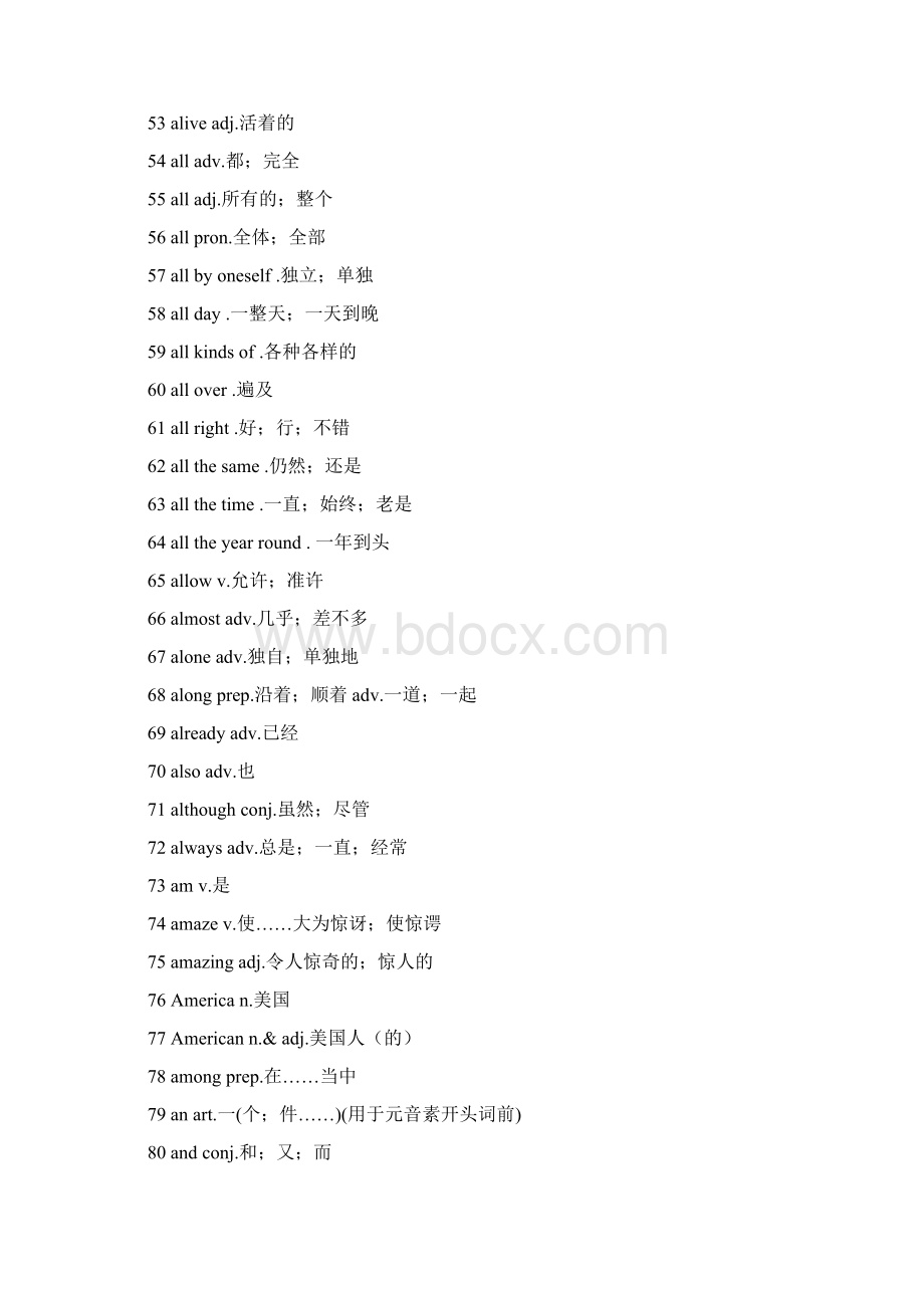 初中知识点及答题技巧初中英语单词表总表word版1.docx_第3页