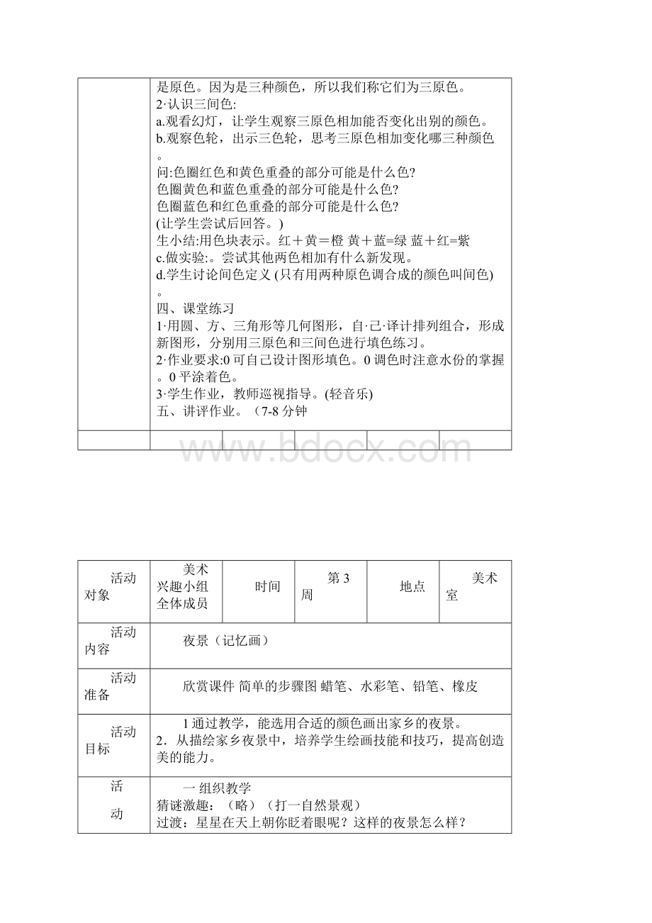 美术小组活动记录.docx_第2页