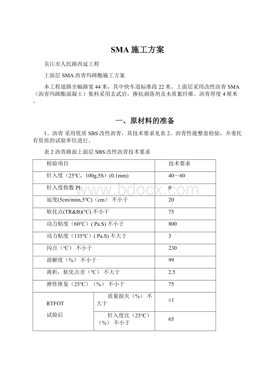 SMA施工方案Word文件下载.docx_第1页