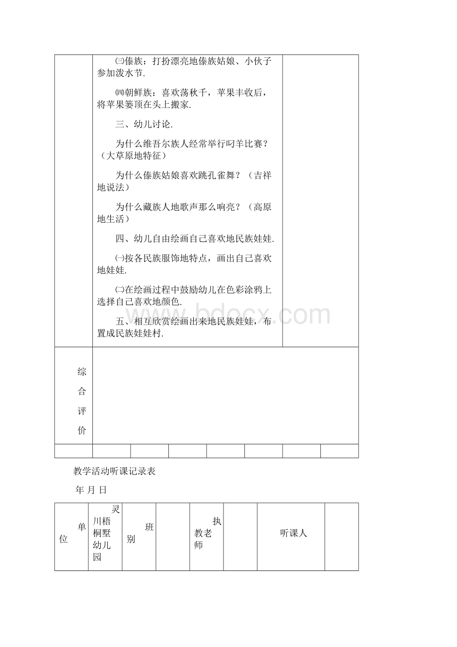 优秀教学活动听课记录表.docx_第2页