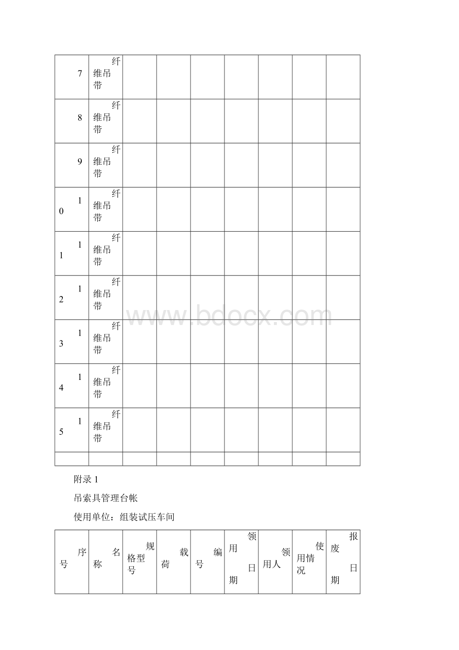 吊具台账及检查表Word文件下载.docx_第2页