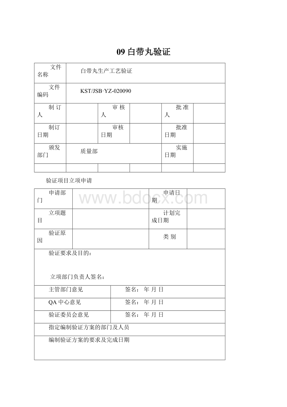 09白带丸验证Word文档格式.docx