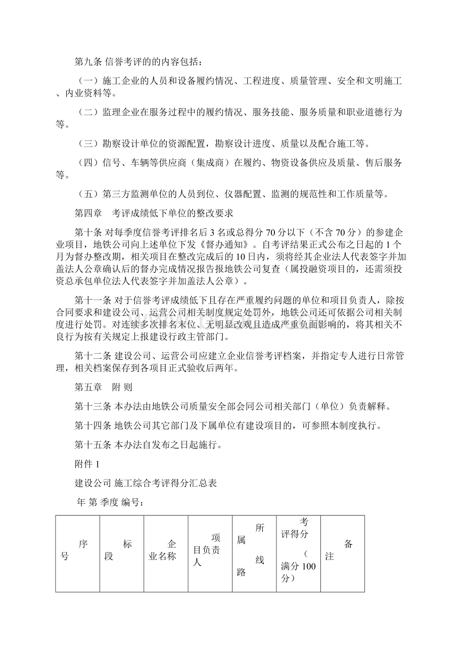 履约考核管理办法Word格式文档下载.docx_第3页