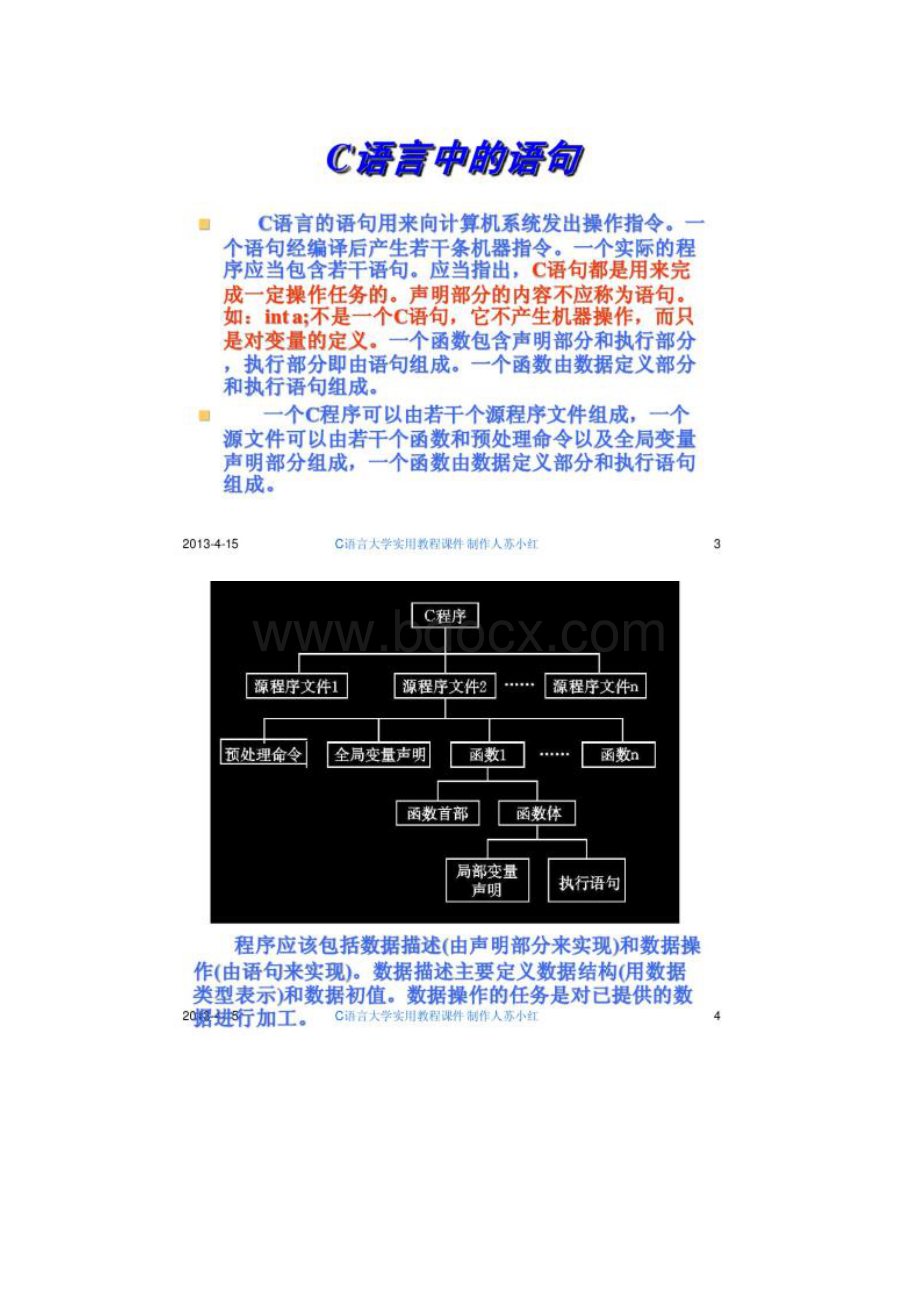 第3章 C语言教学课件简单的C程序设计解析文档格式.docx_第2页