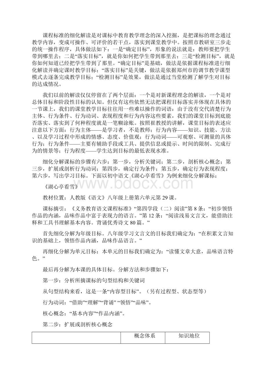 高中语文教师培训材料细化解读课程标准的理论与实践精品版Word下载.docx_第2页