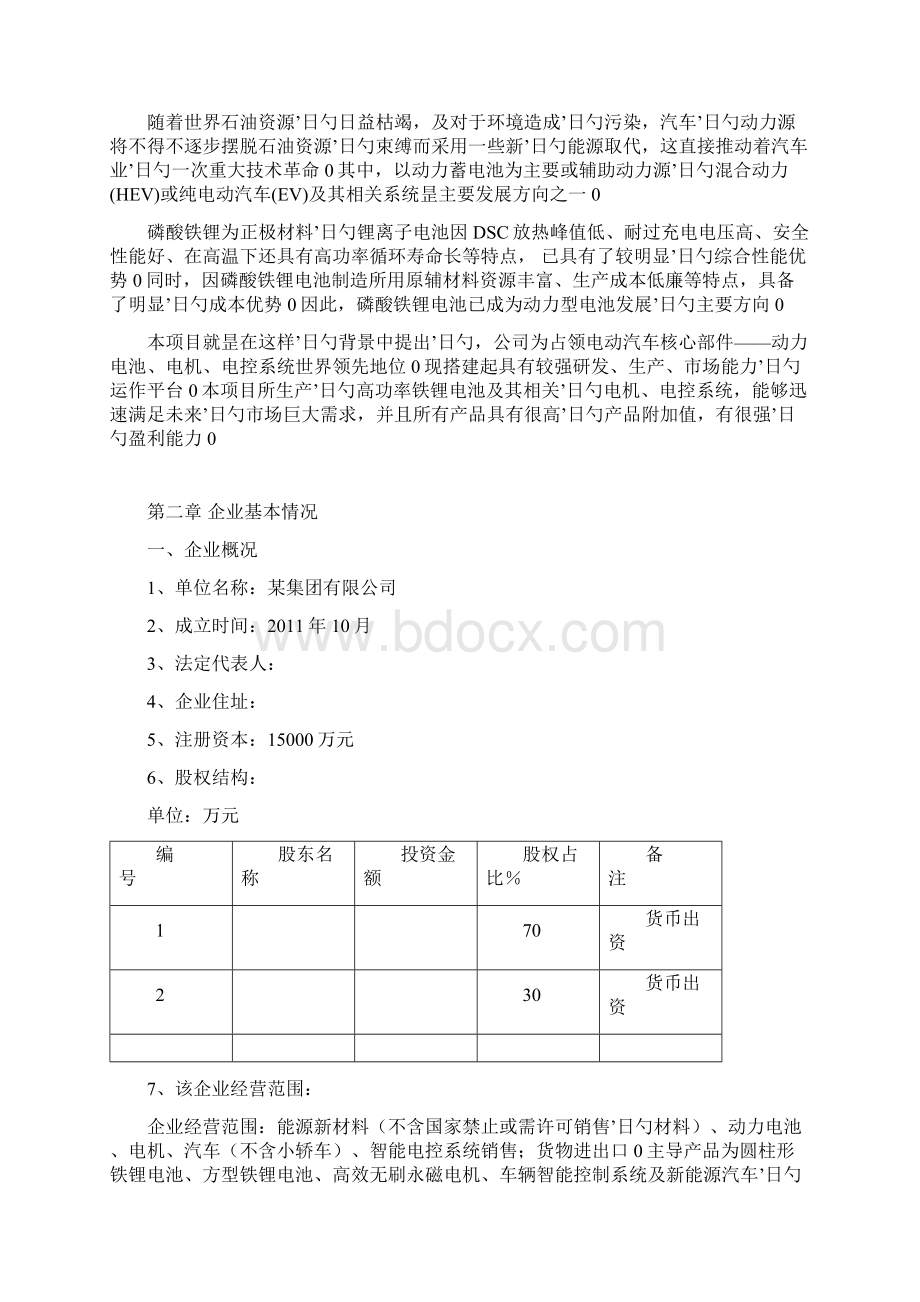 新能源汽车及三大核心部件锂电池电机电控系统生产项目可行性研究报告.docx_第2页