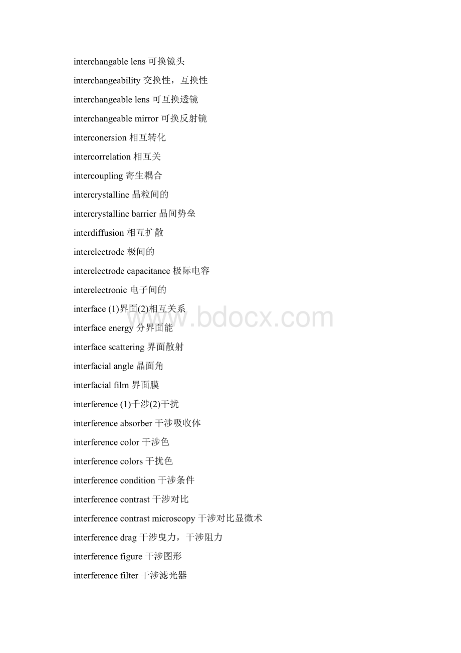 光电英语词汇I2文档格式.docx_第3页