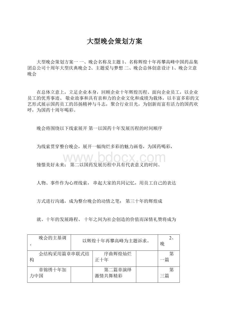 大型晚会策划方案Word文件下载.docx_第1页