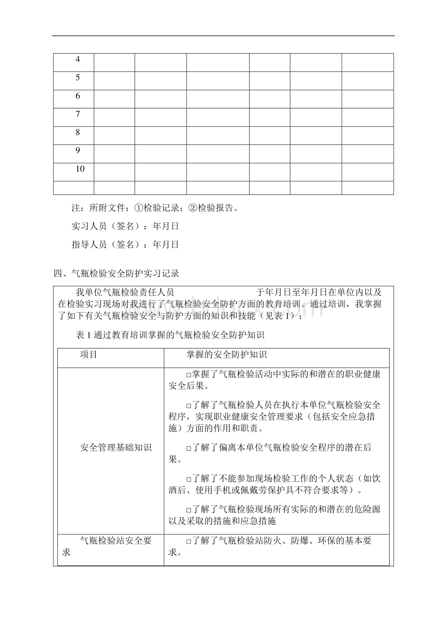 气瓶检验员实际操作实习记录.docx_第3页