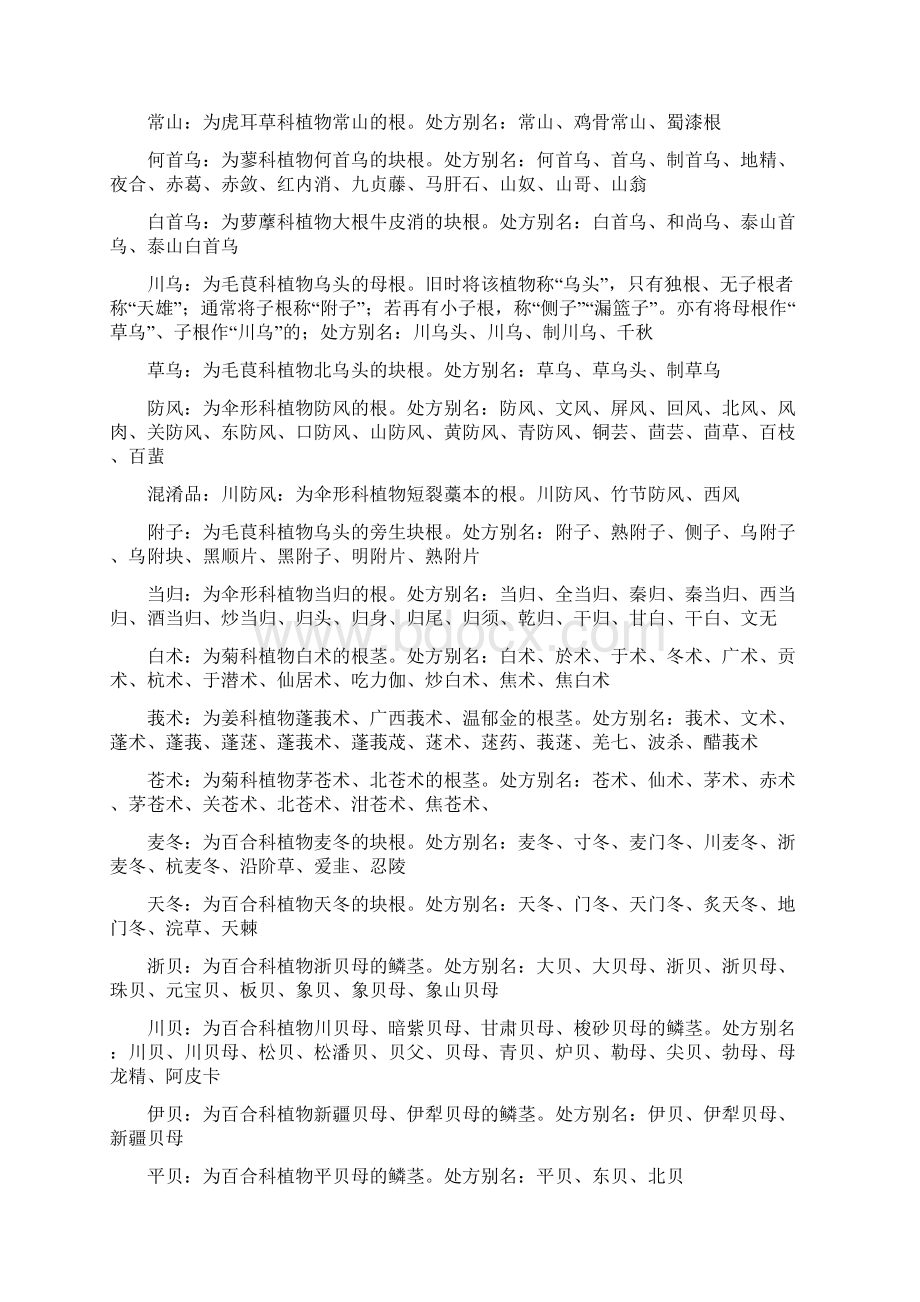 精文优选常见中草药别名大全doc.docx_第2页