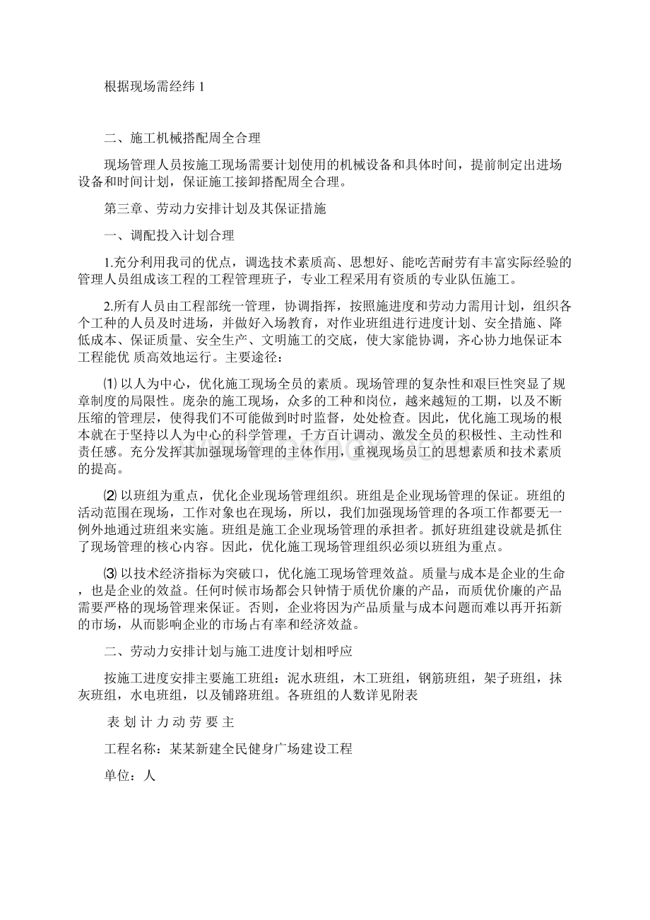 健身广场项目施工组织设计方案方案.docx_第3页