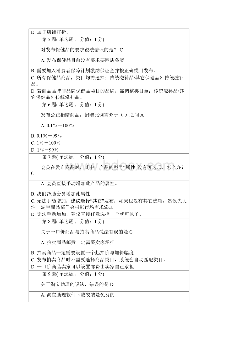 淘宝考试答案Word下载.docx_第2页