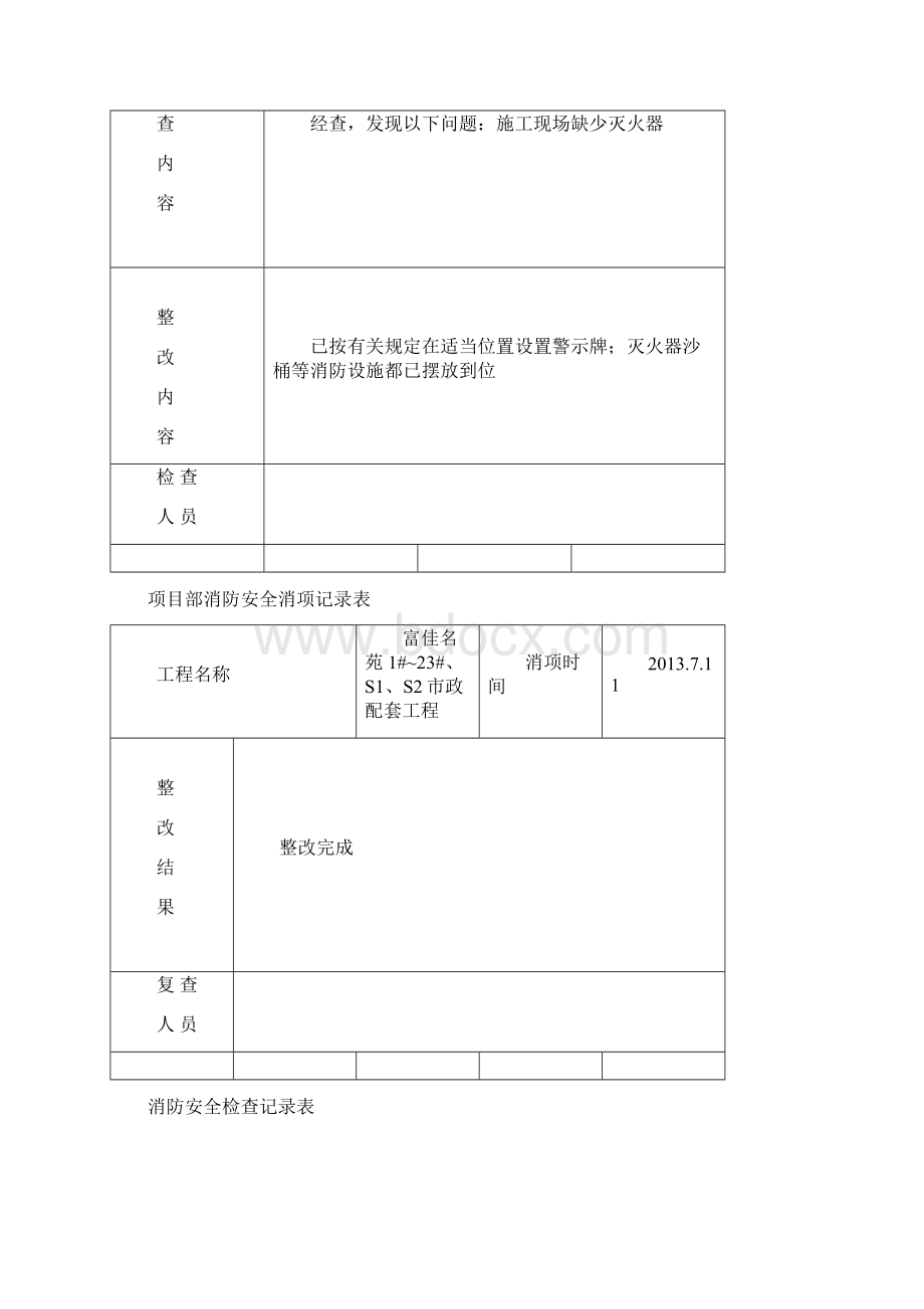 消防安全检查记录Word下载.docx_第3页