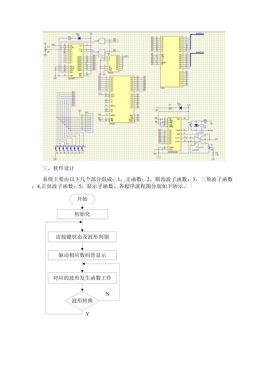 单片机课程设计函数波形发生器.docx_第2页