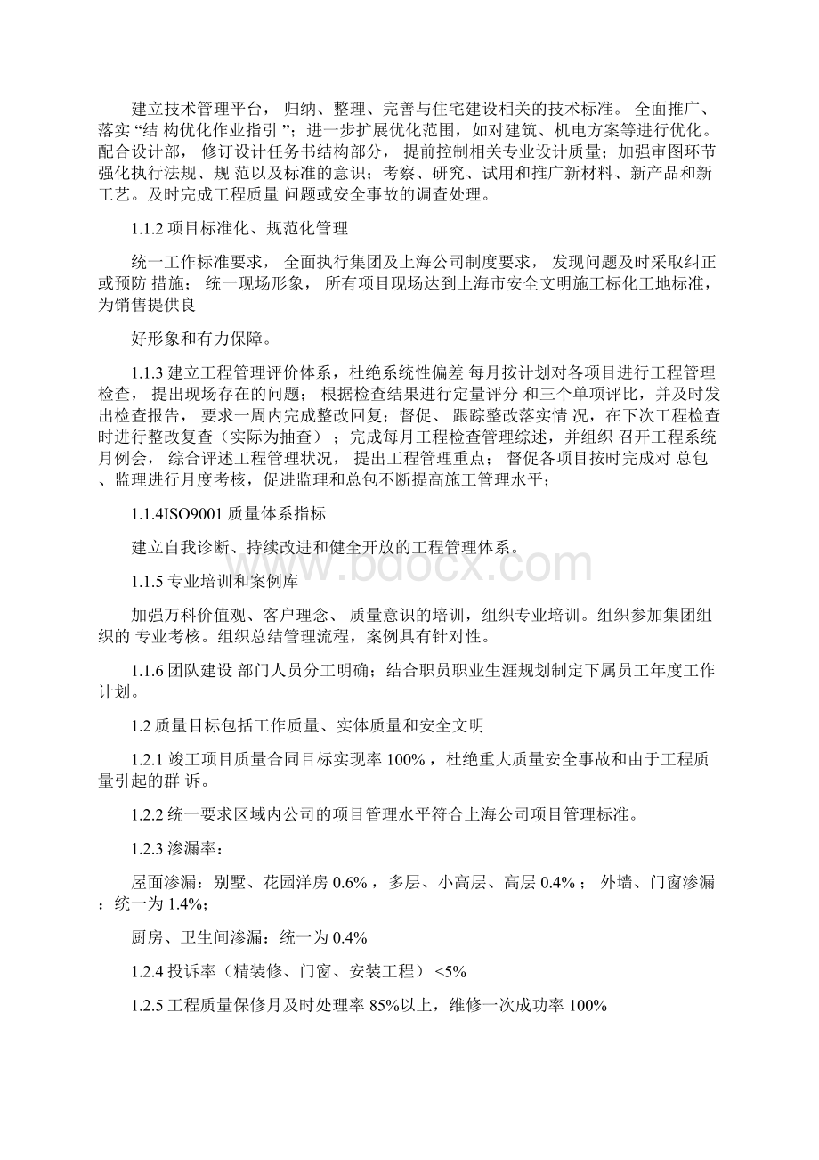 万科部门绩效考核指标.docx_第2页