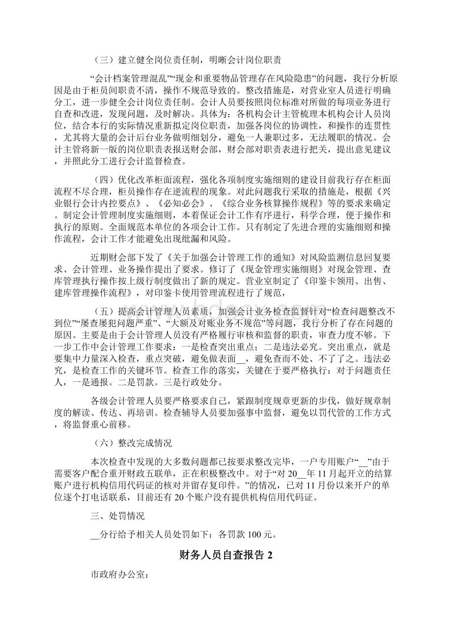 财务人员自查报告.docx_第2页