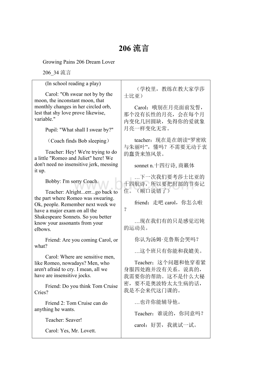 206 流言Word文档下载推荐.docx