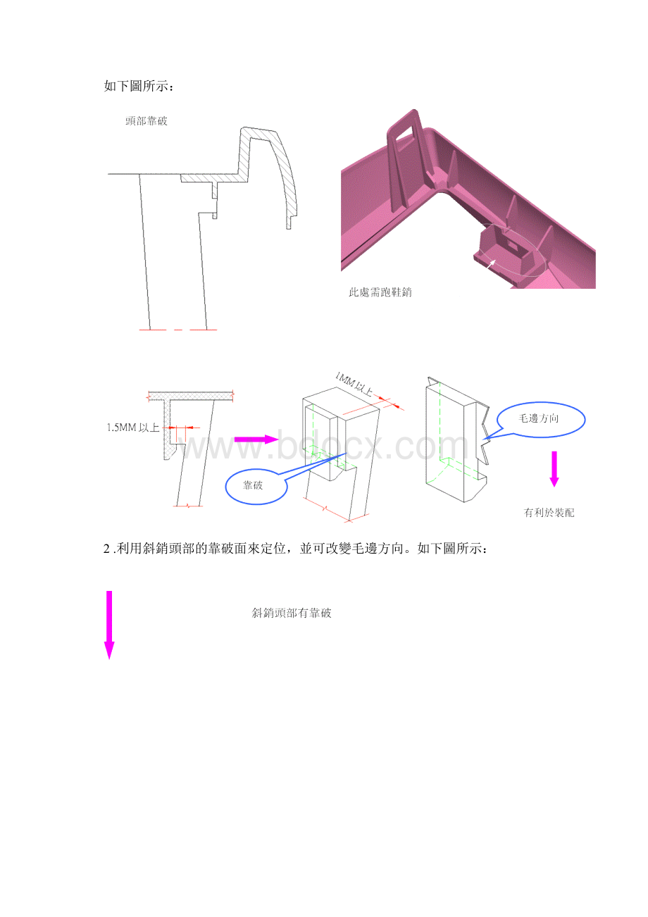 塑胶模具斜顶设计方案.docx_第2页